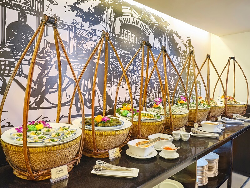 Vé Ẩm Thực Buffet Gánh Bông Sen 