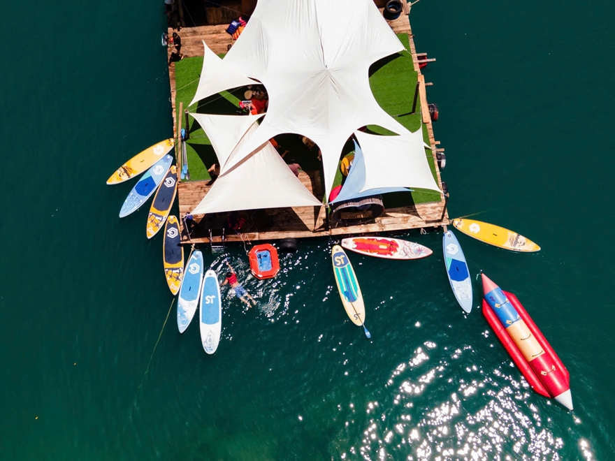 Khám Phá Đảo Green Oasis Đầm Bấy Nha Trang – Bơi Ngắm San Hô – Ngày Hội Bọt Tuyết