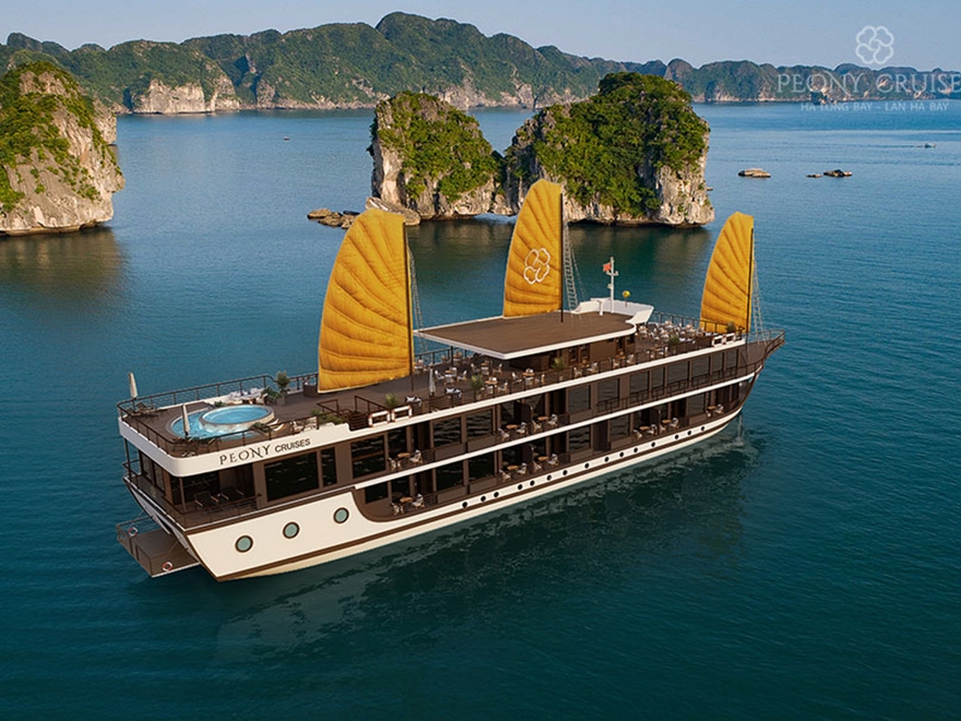 Du Lịch Hạ Long 2 Ngày 1 Đêm Trên Du Thuyền Peony Cruise 5 Sao