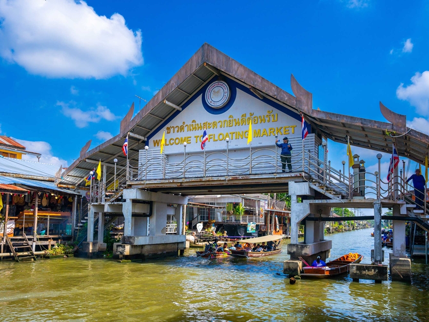 Tour 1 Ngày Tại Bangkok - Floating Market 